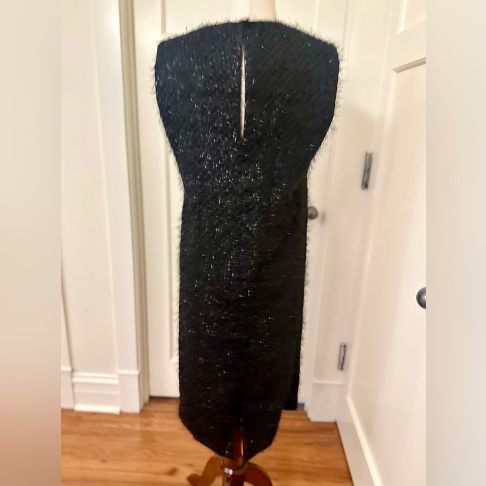 NWOT COS Black Textured Sleeveless Dress - Picture 2 of 10
